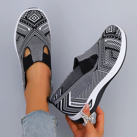 Women's summer breathable mesh flat shoes women's shoes casual sneakers shoes - MimiStylez