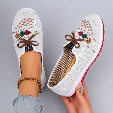 Women's summer breathable mesh flat shoes women's shoes casual sneakers shoes - MimiStylez