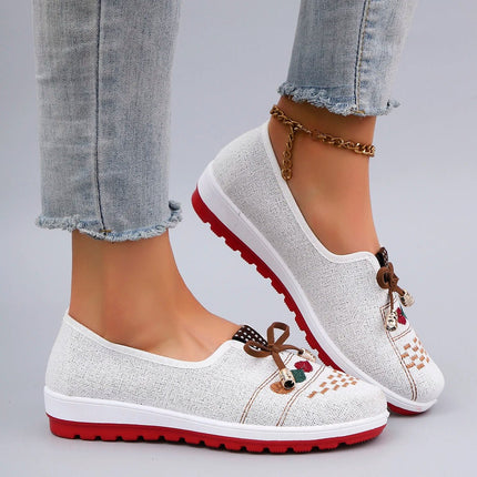 Women's summer breathable mesh flat shoes women's shoes casual sneakers shoes - MimiStylez