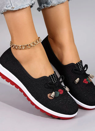 Women's summer breathable mesh flat shoes women's shoes casual sneakers shoes - MimiStylez