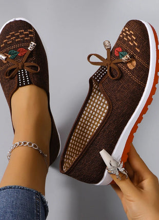 Women's summer breathable mesh flat shoes women's shoes casual sneakers shoes - MimiStylez