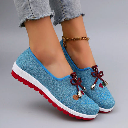 Women's summer breathable mesh flat shoes women's shoes casual sneakers shoes - MimiStylez