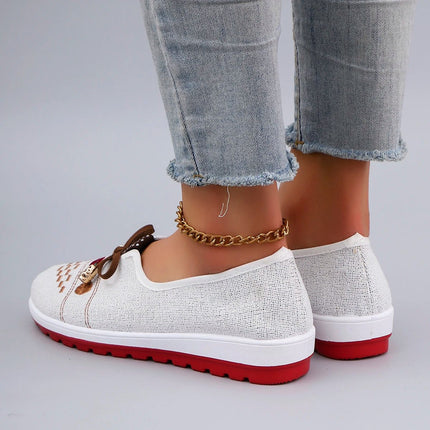 Women's summer breathable mesh flat shoes women's shoes casual sneakers shoes - MimiStylez