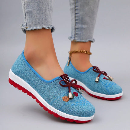 Women's summer breathable mesh flat shoes women's shoes casual sneakers shoes - MimiStylez