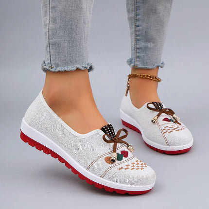 Women's summer breathable mesh flat shoes women's shoes casual sneakers shoes - MimiStylez