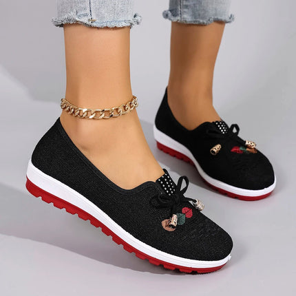 Women's summer breathable mesh flat shoes women's shoes casual sneakers shoes - MimiStylez