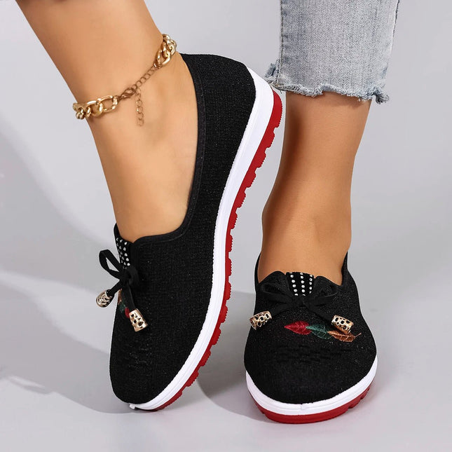 Women's summer breathable mesh flat shoes women's shoes casual sneakers shoes - MimiStylez