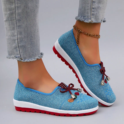 Women's summer breathable mesh flat shoes women's shoes casual sneakers shoes - MimiStylez